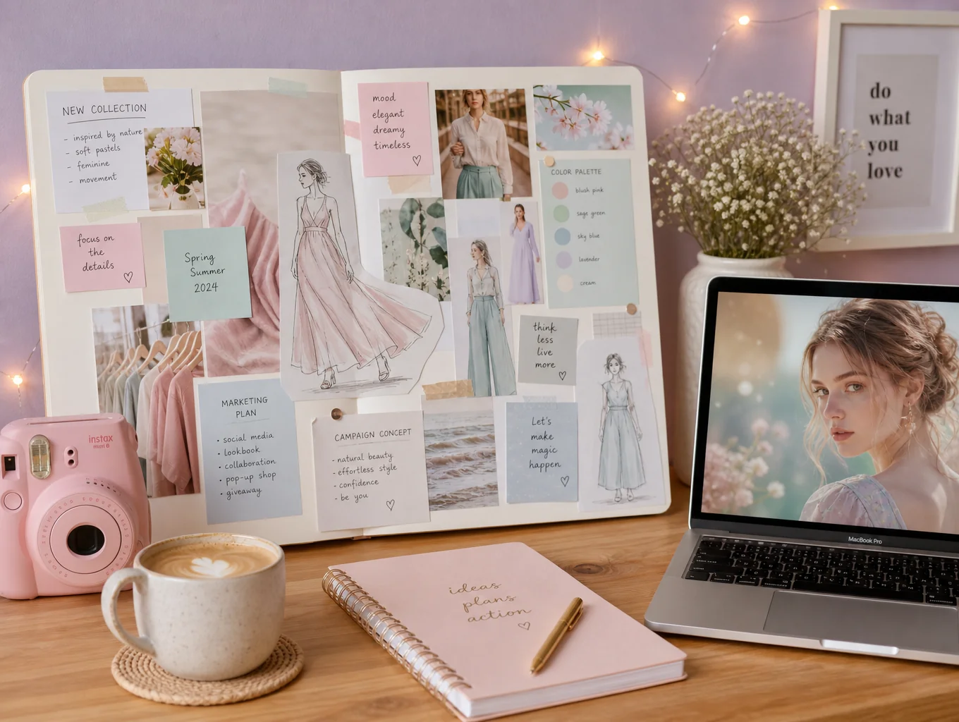 Pinterest conversation preview for Moodboards & Favorites